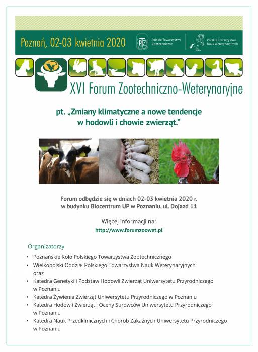 forum zootechniczne 2019 plakat cenyrolnicze pl