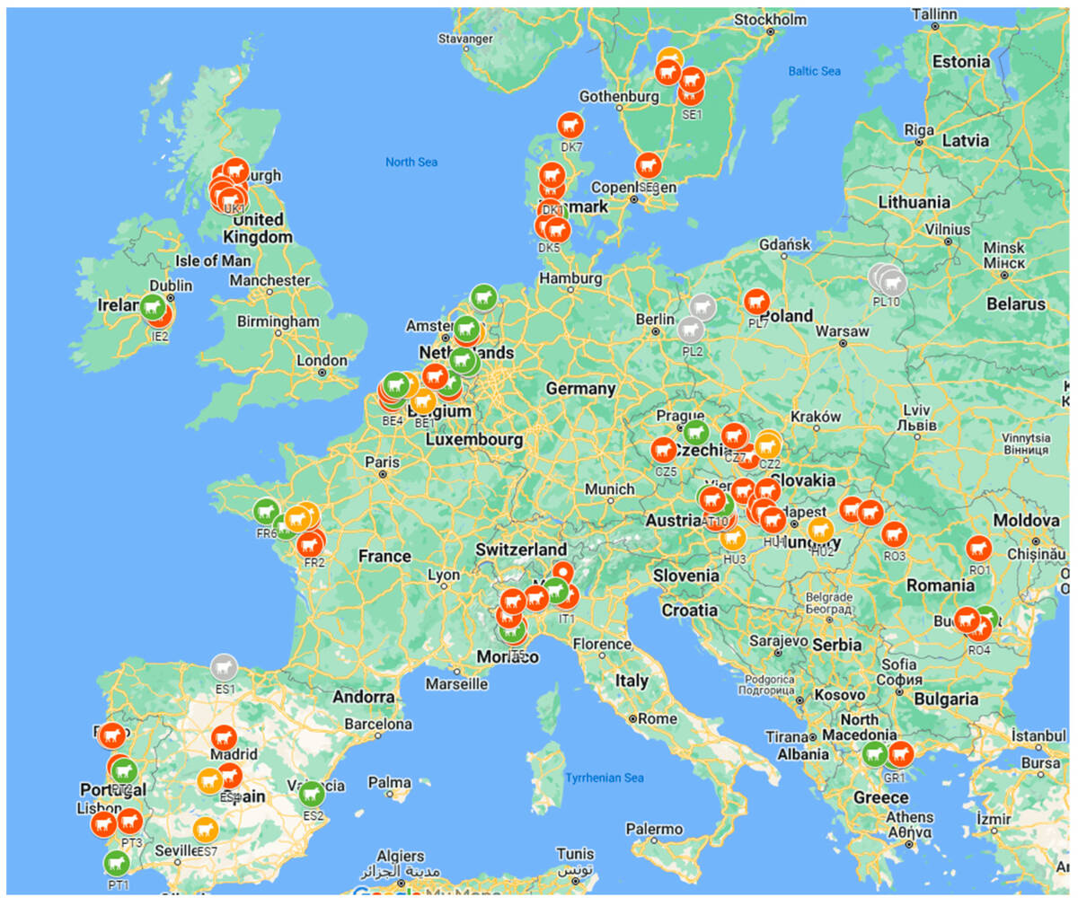 mapa koronabydlecy europa mdpi portal cenyrolnicze pl