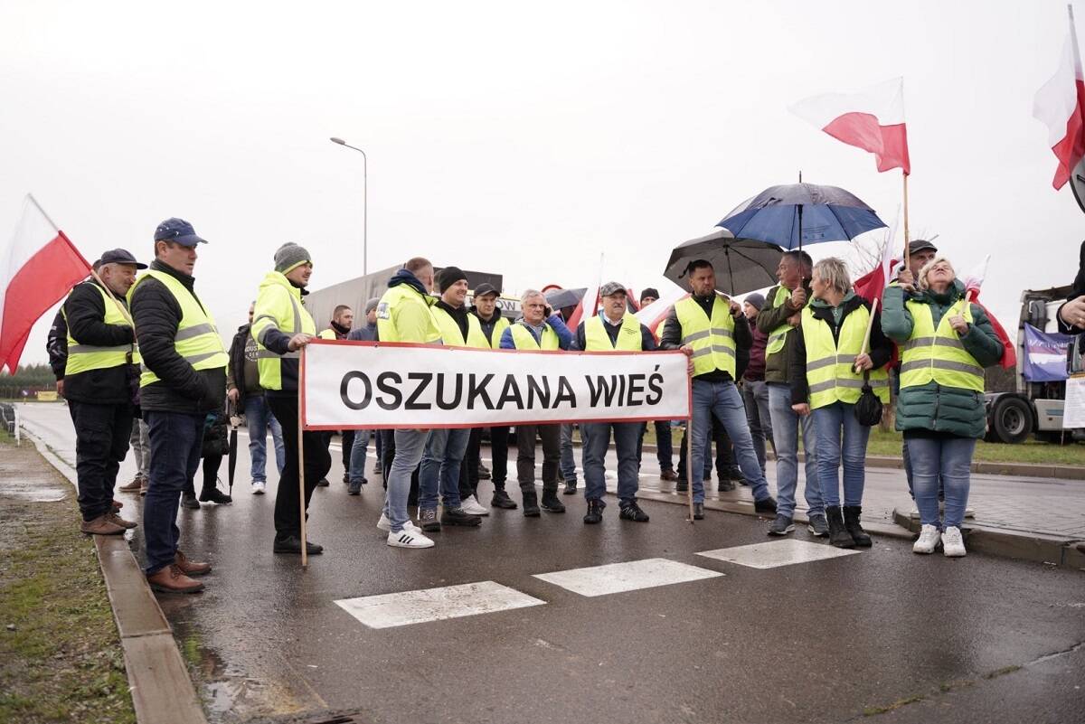 oszukana wieś, protest, strajk, Ukraina 